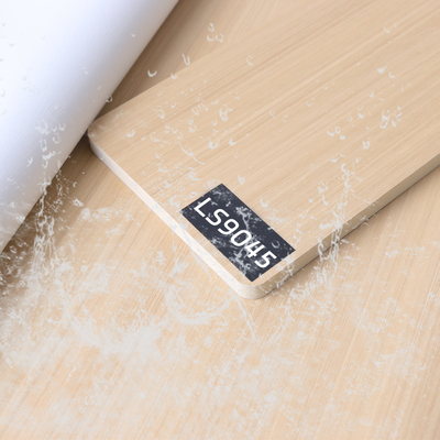 Kwaliteit Stevige Binnenhuisarchitectuur 1.22m van het Vernisjepvc van de Breedte Houten Korrel Houten de Muurcomité Fabriek