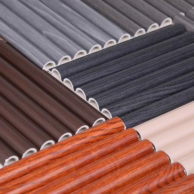 Kwaliteit 15mm het Comité van de Binnenhuisarchitectuurmuur Houten Plastic de Boograad van pvc Fabriek