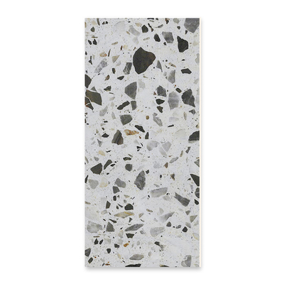 Kwaliteit Klasse B1 Brandbestendig Spc Steen Kristal Composite Tile Morden Spc Muurpaneel Met Duurzame Waterdichte slijtvaste laag Fabriek