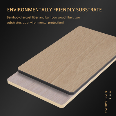 Kwaliteit Hete producten Interieurdecoratie Waterdicht bamboe houtskoolstof wandpaneel Fabriek