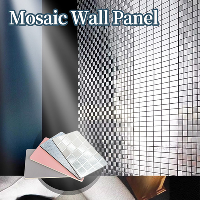 Kwaliteit Nieuwe producten Interieur Decoratieve metalen wandpanelen Mosaïek Bamboe Houtskool Houten veneerpanelen Fabriek