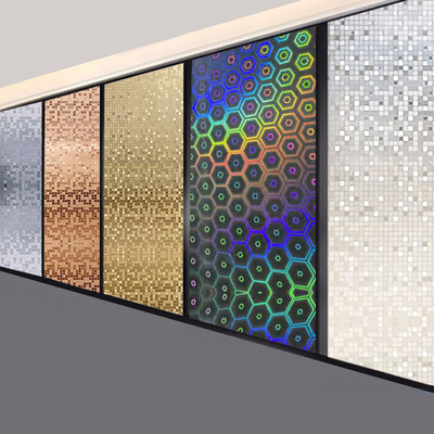 Kwaliteit Pvc Board Laser&Mosaic Series Bamboe Houtskool Hout Veneer Interieur Decor wandpaneel Fabriek