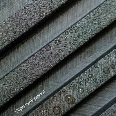 Kwaliteit Interieur Decoratieve WPC Wandpanelen 3D Massief Hout Grill Panel Fabriek