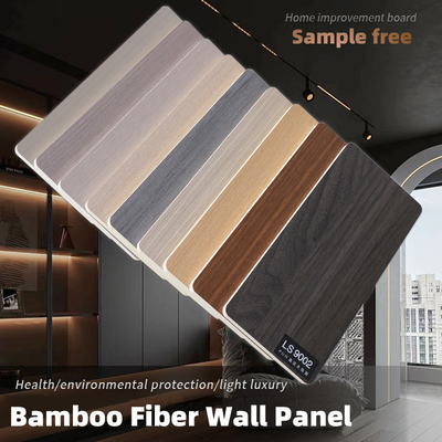 Kwaliteit 5mm 8mm Decoratieve de Muurcomités van de Bamboevezel Moderne Geluiddempend Fabriek
