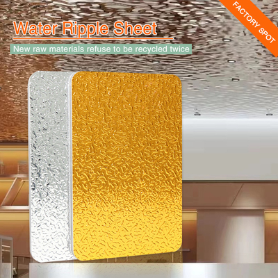 Kwaliteit Van het het Plafondwater van de bamboehoutskool 3D de Rimpelingscomités Decoratief Materiaal Fabriek