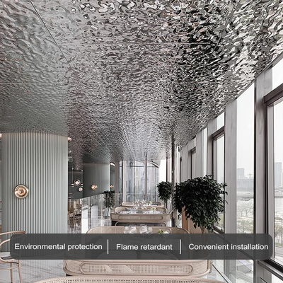 Kwaliteit Waterdichte decoratieve wandpanelen Watergolfpatroon Bamboe Houtskool Houten fineerpanelen Fabriek
